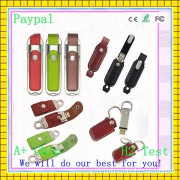 Elegant Leather USB Flash Driver Memory Stick (gc-678)